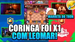 🤣CORINGA FOI X1 COM LEOMAR🤣(TU QUER MARRETADA DO THOR OU PEITINHO DO GALEGO)🤣!