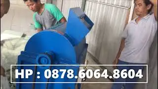 Mesin pencacah busa type silinder