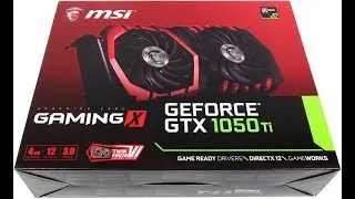 MSI 1050ti разгон памяти +1000 Карл