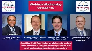 Webinar Wednesday: Panel discussion with commercial real estate experts