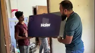 Haier 43 Inch QLED 4K Google TV Unboxing (H43S80EUX)