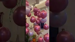 Quick & Cute Birthday Decoration! #balloon #partyideas #birthday #party #tipsandtricks #surprise
