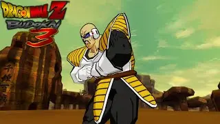 Dragon Ball Z Budokai 3 Криллин (Сага Фризы) против Наппы (Альтернативный костюм)