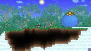 Playing and discussing skyblock