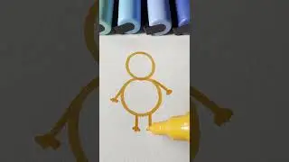8 into a snowman ☃️ #penthomize #art #drawing #artist #satisfying #shortsviral #shorts #shortsfeed
