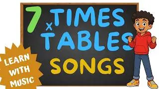 🎉 Super Fun 7 Times Table Song for Kids | Learn & Sing Along!