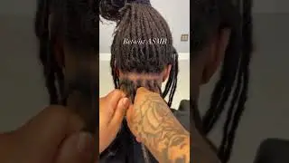 Retwist ASMR! #asmr #retwretw#locs #dreads #locmethod #satisfying @kweenvigilant