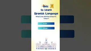 Can You Guess These Spanish Words?  #quiz #grammar #aprenderespanol #espanol
