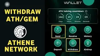 Athene Network Withdrawal Guide | How to Send ATH and GEM to P2P