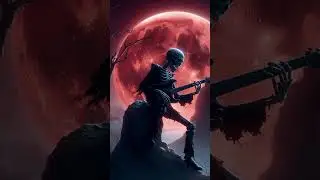 Guitar of the Undead: Epic Instrumental Rock Performance in a Haunting Fantasy Castle