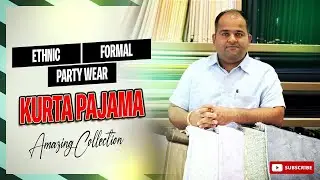 Latest Designer Kurta Pajama for Men | Premium Kurta Fabrics for Weddings & Festivals