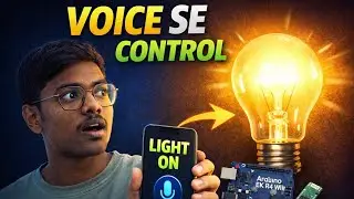 Sirf Bolke Light On/Off 😲 | Arduino Voice Control Light | Technical Yt