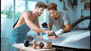 Industrial Calm: ASMR of Auto Shop Tools and Equipment @TOKANGKENTENG #automobile #asmr