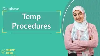 What is temp stored procedure? بالعربي
