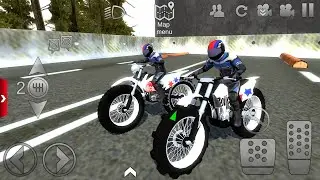 Motor Dirt police Bikes Extreme Off-Road - Offroad Outlaws motocross Bike Game Android Gameplay
