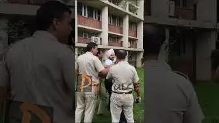 Panjab University Chandigarh students clash with police #chandigarh #panjabuniversity #pupulse