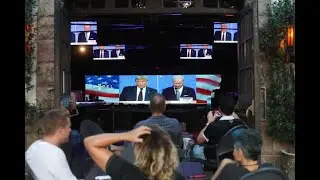 Trump and Biden Presidential debate over Covid, climate and racism