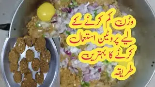 Weight Loss Karay Protein Kha kar / Shami Kabab Aro Protion Control