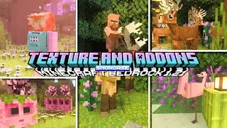 7 Minecraft PE/Bedrock cute amazing texture pack and addons for 1.21+ you should try!🦉✨️🤎