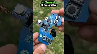 4 Channel RF Transmitter | How to make a Remote controller  #jlcpcb