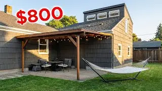 Back Yard Patio Cover Build