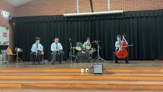 F1 Drums-Creative School Music Showcase-Clarinet, Cello and Drum Kit