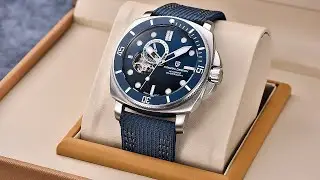 Pagani Design sapphire Men's Sports Mechanical Watch, 200m Waterproof, New, 2024