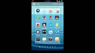 Review TouchWiz Nature UX Launcher On Samsung Galaxy SII !