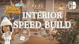 my DREAM christmas interior // speed build // ACNH