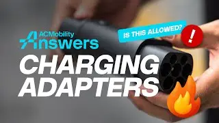 ACMobility Answers: Can I use an adaptor when charging?