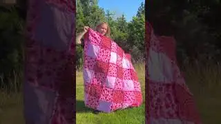 Making a two sided rag quilt!!  #quilting #projectprincess #sewing