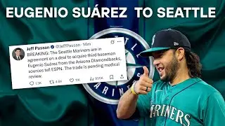BREAKING: The Seattle Mariners Have Acquired Eugenio Su&aacute;rez from the Arizona Diamondbacks