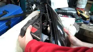 Disassemble a Mercury Cougar Headlight