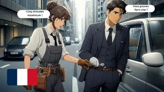 Learn French with Dialogues | At the Locksmith & Lost Keys (A1-A2)