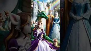 🐉👑Elara & the Gentle Dragon | Magical Friendship Story|エララ | 艾拉拉 #cat #animation #dragon #magic p8