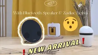 🙋What Is the Loxim Diffuser with Bluetooth Speaker & Zodiac Lights Like?
