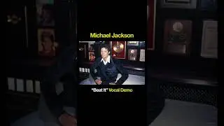 Michael Jackson SINGING the parts to &ldquo;Beat It&rdquo; on the demo! #music #song #recording #80smusic