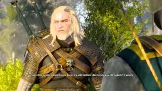 The Witcher 3 - Simpleton Tries To Fool Geralt (Dialogue Highlight No.1)