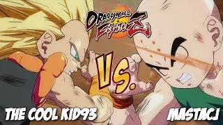 The Cool Kid93(SSB Goku/SSJ Goku/Gotenks) Fights MastaCJ(Krillin/Hit/Goku Black)![DBFZ]