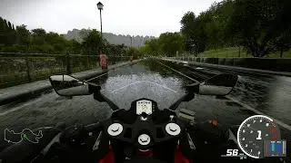 KTM RC 390R free ride on rainy day realistic graphics gameplay #ride4  #ride4gameplay