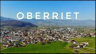 Switzerland, Austria, Liechtenstein triangle by drone - OBERRIET