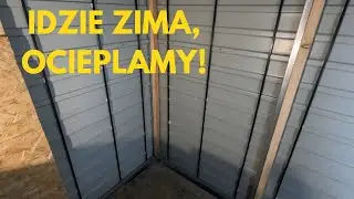 Ocieplanie blaszaka – jak ocieplić domek narzędziowy z blachy cz.1