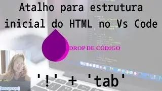 Atalho para criar o 'head' do arquivo html no VS Code