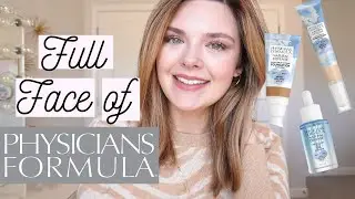 Full Face of Physicians Formula Makeup / ft. NEW Natural Defense Foundation, Concealer & Primer Oil!