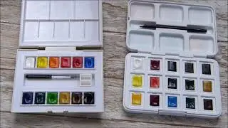 Comparativa Acuarelas Sennelier  - Van Gogh