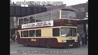 LIVERPOOL BUSES  DEC 1989