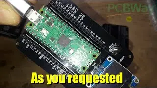 Raspberry Pi Pico Breakout Board with OLED and Reset v2