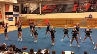 Waynesville High School Comp Cheer Ground Bound 12.10.2017