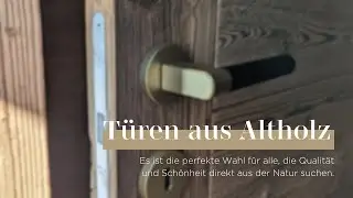 T&uuml;ren aus Altholz - AntikHolz