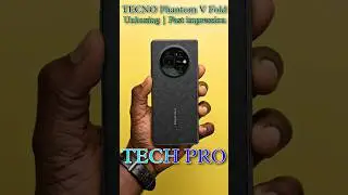 TECNO Phantom V Fold Unboxing | Fast impression #shorts #tecno #phantom #vfold #phantomvfold